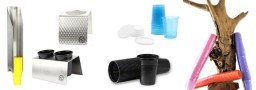     Disposable cups    belong in each...