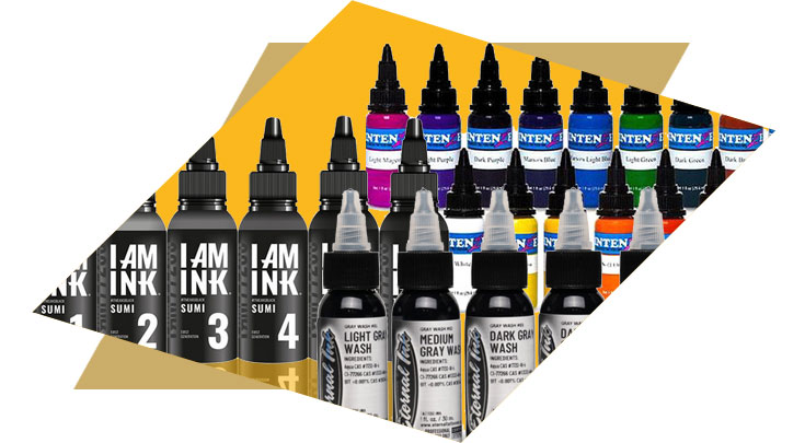 Tattoofarben Sets