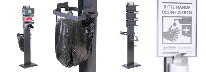 Desinfektions- & Multifunktionsständer
