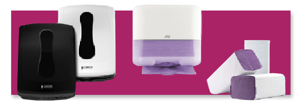 Paper Towels & Dispenser