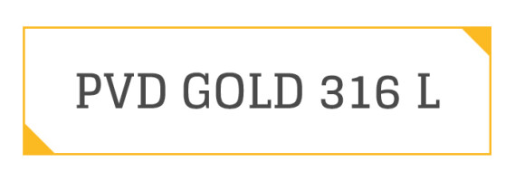 PVD Gold 316 L
