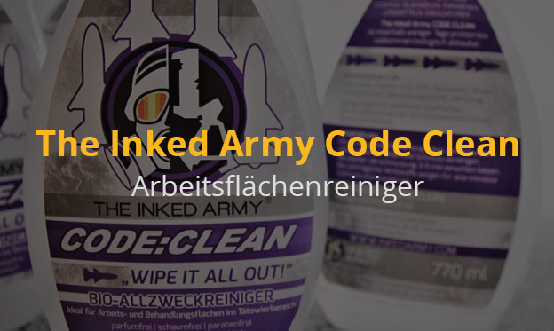 The Inked Army - Code Clean - Arbeitsflächen Reiniger - The Inked Army Code Clean 