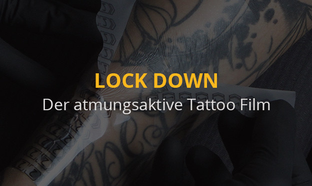 Lock Down - der Atmungsaktive Tattoo Film - Lock Down - der Atmungsaktive Tattoo Film