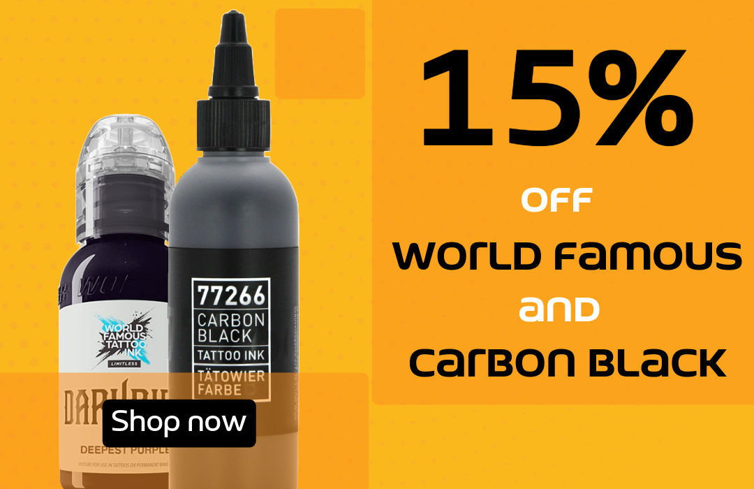 Safe now when buying Worldfamous Ink or Carbon Black Ink.