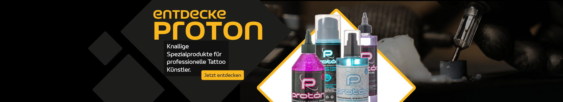 Bring Farbe in dein Leben mit unseren Proton Produkten