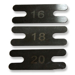 Machine Backsprings - Carbon Stahl Nr. 20 - 0,48 mm stark...