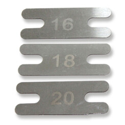 Machine Backsprings - Stainless steel Nr. 16 - 0,4 mm...