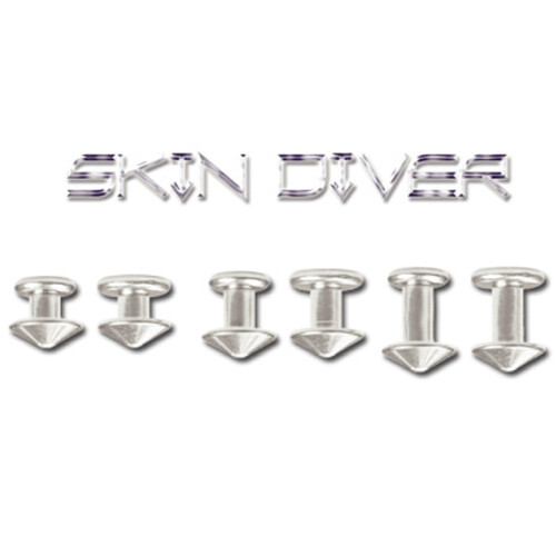 Skin Diver - Dermal - Titanium Grade 23 Disc 3 mm x 2,5 mm lang - 5 stuks/verpakking