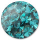 Jewelled disc for BCR - Basic Titan - With rhinestone - BZ teal - 5 Pcs/Pack