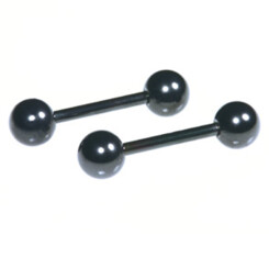 Barbell - Black Line Titan - Mit Kugel - 1,6 mm x 12 mm -...