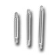 Barbell - 316 L stainless steel - Without ball - 1,2 mm x 6 mm - 10 Pcs/Pack