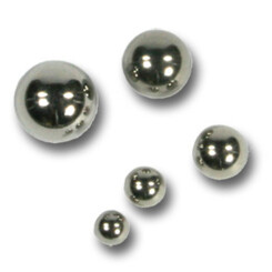 Ball for BCR - 316 L stainless steel -  3 mm - 10 Pcs/Pack