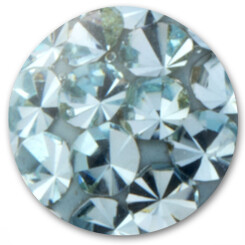 Swarovski Kristallkugel - 1,6 mm x 4 mm - AQ Aquamarin -...