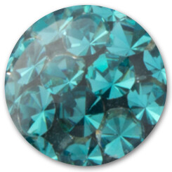 Swarovski Crystal ball - 1,6 mm x 4 mm - BZ teal - 5 Pcs/Pack