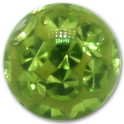 Swarovski Crystal ball - 1,6 mm x 4 mm - PE light green -...