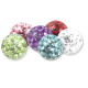 Swarovski Crystal ball  for BCR - 3 mm - AB rainbow - 5 Pcs/Pack