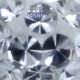 Swarovski Crystal spike - 1,2 mm x 5 mm x 6 mm - CZ white - 3 Pcs/Pack