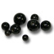 Threaded ball - Black Steel 316 L - 1,6 mm x 5 mm - 10 Pcs/Pack