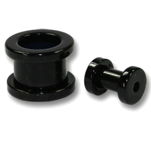 Vleestunnel - UV Acryl - 8 mm - Zwart