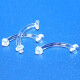Eyebrow-Retainer 1,2 x 10 mm - 5 Pcs/Pack