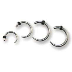 Crescent - 316 L stainless steel -  3,0 mm x 12 mm - 2...