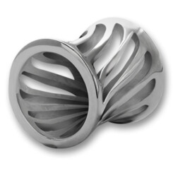 Flesh Tunnel - Stainless steel 316 L - Turbine - 8 mm