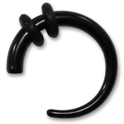 Expander - Claw - Black Steel  316 L - 2,0 mm x 16 mm - 2...