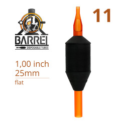 THE INKED ARMY - BARREL - Disposable Tattoo Grip - Ø 25 mm - Flat Tip 11