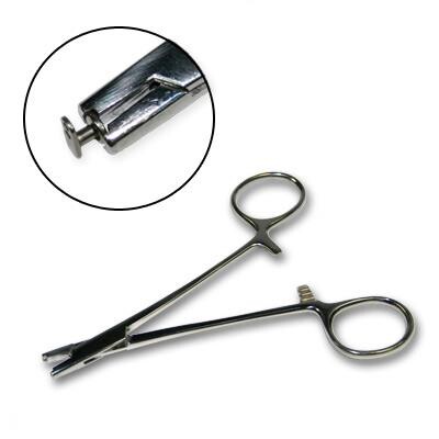 Skinplate tangen - 316 L roestvrij staal - set, schroef op en schroef af