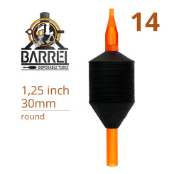 THE INKED ARMY - BARREL - Disposable Tattoo Grip - Ø 30 mm - Round Tip 14