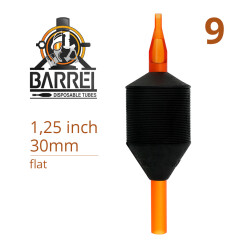 THE INKED ARMY - BARREL - Disposable Tattoo Grip - Ø 30 mm - Flat Tip 9