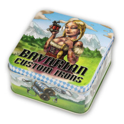 Bavarian Custom Irons - Tattoo Machine - Dresden - Kleurverpakker Gebruikt Goud