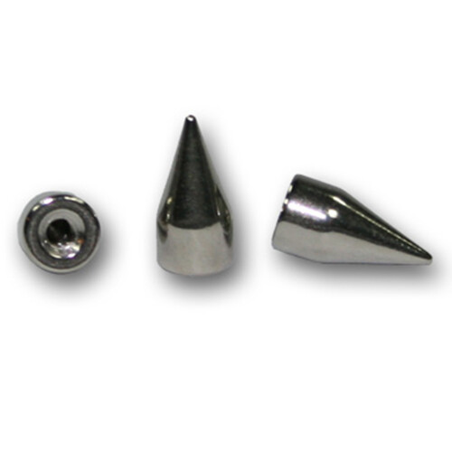 Spike bullet - 316 L stainless steel - 1,2 mm x 3 mm x 6 mm - 5 Pcs/Pack