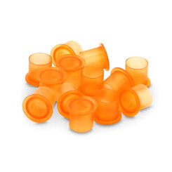 THE INKED ARMY - Ink Caps - Wide Base - Orange - Ø 11 mm - 1000 pc/pack