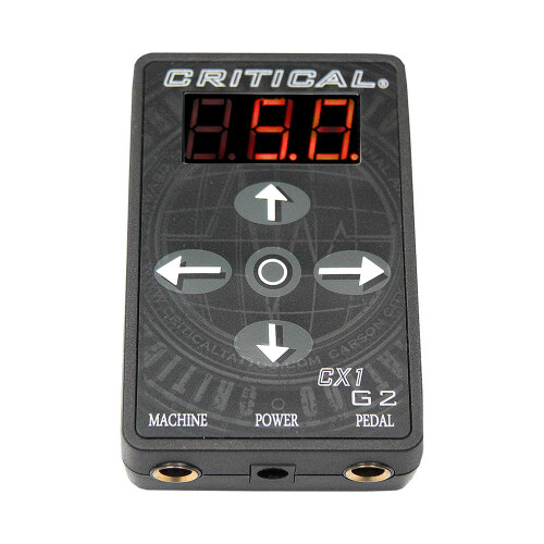 CRITICAL TATTOO - Power Unit - CX1 micro digital control station - Generation 2