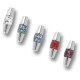 Barbell joint for industrial piercings - Swarowski Crystal