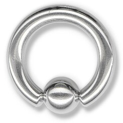 BCR - 316 L stainless steel - With ball - 2 mm gauge and up