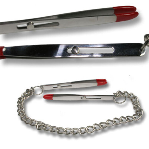 Nipple Tweezer with Chain