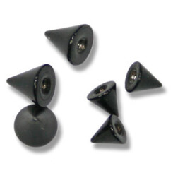 Cone - Black Steel 316 L