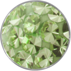 Klemmlinse - Basic Titan - Einfarbig mit Swarovski Kristall