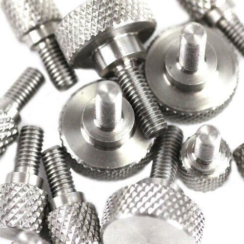 Knurled screws