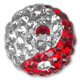 Swarovski Crystal ball - Ying Yang 