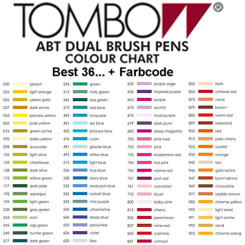 TOMBOW - ABT Dual Brush Pen - 83 Farbtöne