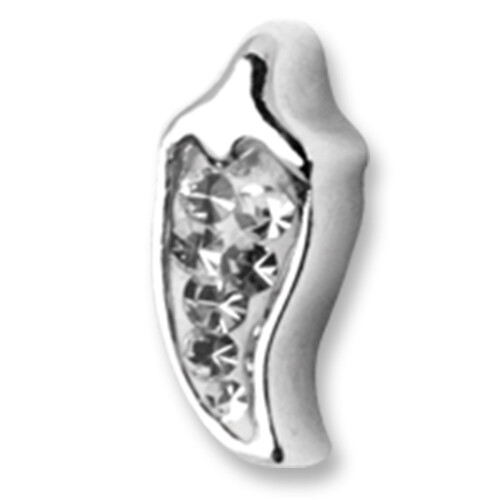 Attachment for tounge barbell with Swarovski Crystal - Chili - 