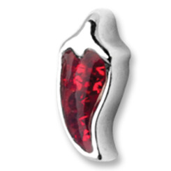 Attachment for tounge barbell with Swarovski Crystal - Chili - 