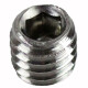 Stainless steel screw with hexagon socket for handles M3