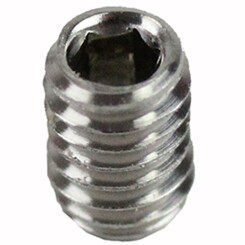 Stainless steel screw with hexagon socket for handles M4