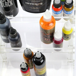Bottle Holder - Tattoo Colors - Acrylic glass rack - For...