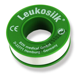 LEUKOSILK - Rolpleister - 1,25 cm x 5 m