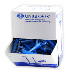 Wegwerpscheermesje - Blauw - 100 stuks/verpakking